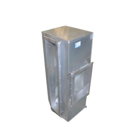 China Air Stack Construction Silencer Silencing Static Air Pressure Box Duct Muffler for sale