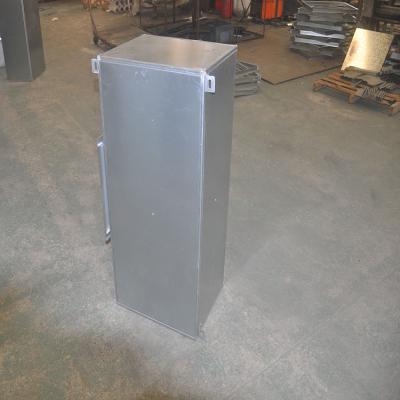 China Duct construction silencer silencing static air pressure box vent stack silencer for sale