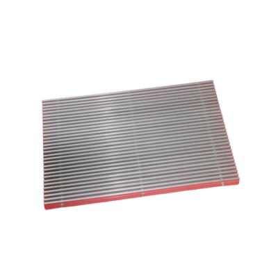 China Customized Traditional Linear Size Stainless Steel Floor Vent Grill Vent Air Diffuser for sale