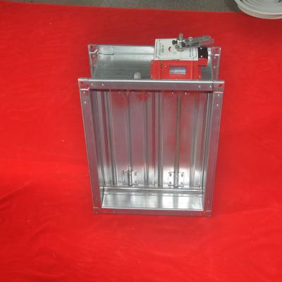 China Traditional Galvanized Stainless Steel Custom All Size Motorized Manual Air Damper HVAC Fire Dampers for sale