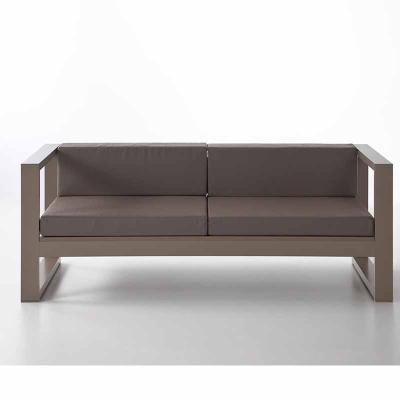 China Hot Sale Eco - Friendly Aluminum Full Aluminum Sofa Modern Aluminum Outdoor Furniture for sale