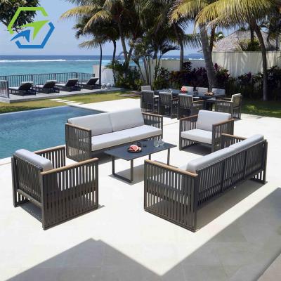 China Modern Waterproof All Weather Outdoor Furniture High End Outdoor Patio Sofa Sets Gardeners Eden Furniture Set Garden Furniture for sale