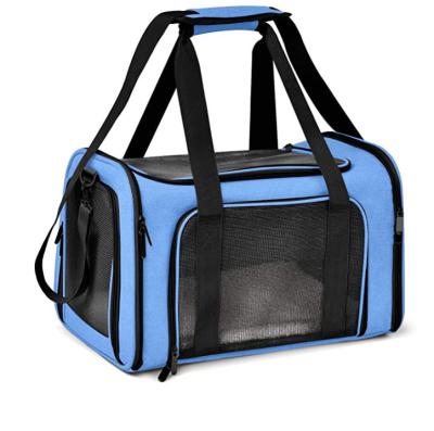 China High Quality Foldable Hot Sale On Both Sides Anti-scratch Foldable Breathable Pet Carry Bag for sale