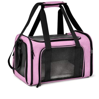 China New List Foldable Best On Both Sides Anti-scratch Foldable Breathable Pet Travel Carrier Bag for sale