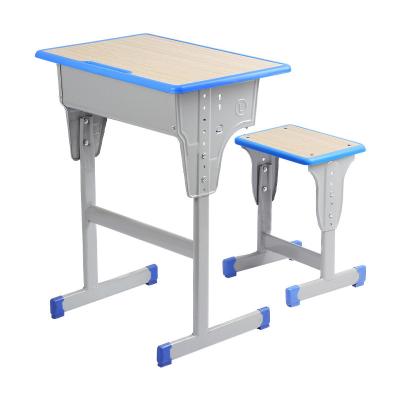 China Student School Outdoor Double Double School Desk Desk With Chairs Environmentally Friendly Combo Wooden Design for sale