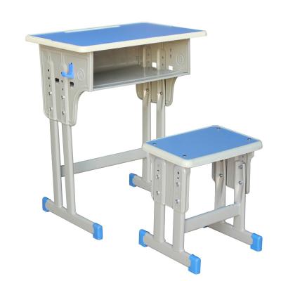 China Cheap Environmental Friendly Plastic Furniture Design School Classroom Children Simple Student Desk And Chair for sale