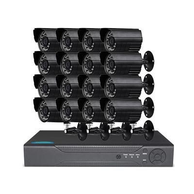 China NIGHT VISION OEM ODM 2021 HD Camera Kit Cctv System Wired 16ch 1080p AHD Camera KIT for sale