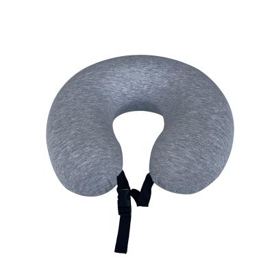 China Anti Dust Mite Neck Support On A Train, Plane, Car, Bus Or While Camping Latex Neck Cushion Pillow for sale