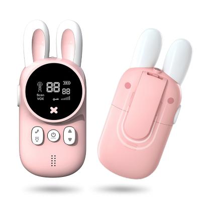 China Kids Long Range Portable Handheld Transceiver Rabbit Wireless Walkie Talkie For Toy Baby Gift Two Educational Interactively Radio Walkie Talkie for sale