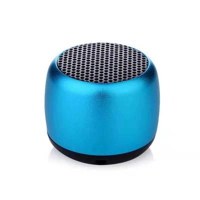 China No Tooth Speaker Music Portable Subwoofer Bass Stereo Column Mobile Phone Super Bass Computer Music Player M1 Mini Wireless Blue for sale