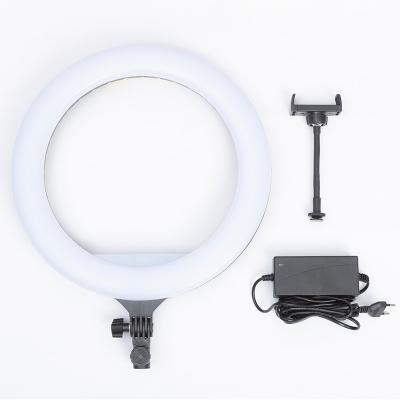 China Dimmable Ringlight Adjustable Color Tempurate Photographic LED Ring Lamp 18 Inch Selfie Ring Light With Tripod Remote Studio Visual Fill Light for sale