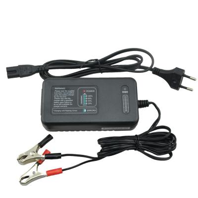 China Good Quality Standard Battery 12V 3.3A Lead Acid Battery Charger Desulfator Indicating Charging Process for sale