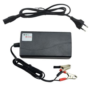 China 12V 2000mA AGM Battery GEL SLA Lead Acid Battery Charger 13.8V 2A Standard Output for sale