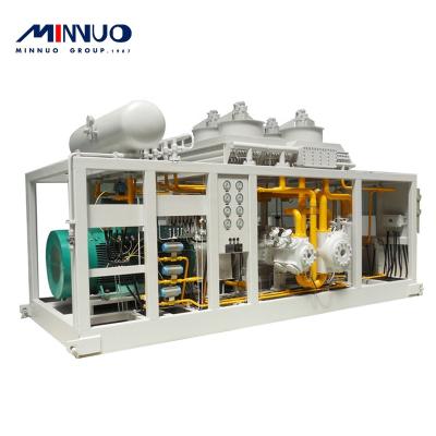 China 250bar natural gas compressor electric cng lubricated filling compressor for station for sale