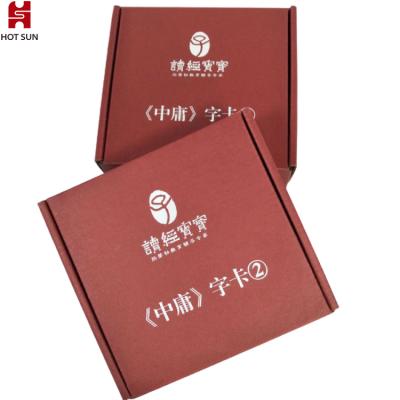 China 2020 New Arrival Custom Logo Strong Custom Size Handmade Shipping Boxes Mini Shipping Box For Gift for sale