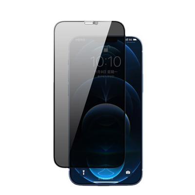 China Full HD Privacy Scratch Resistant Anti-Spy Tempered Glass Covered Privacy Screen Protector For iPhone 13 for sale