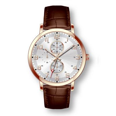 China High quality waterproof watch men's non-specific luxury watch, custom made watch leather men on sale for sale