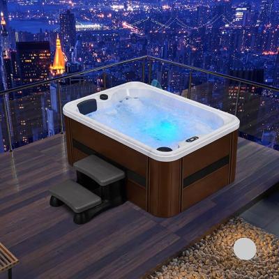 China Modern Outdoor SPA Tub 6 8 Person Function Outdoor Hot Tub Bath Massage SPA For Garden Balcony for sale