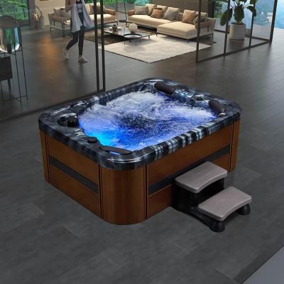 China Modern Indoor Outdoor Swimming Pools/Portable Hot Tub Hot Tub Spa Bath Large Brand New Outdoor Swim Spa for sale