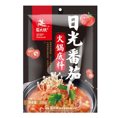 China Supplier hot pot seasoning hot pot delicious hot and sour 200g tomato soup base additive 11 for sale