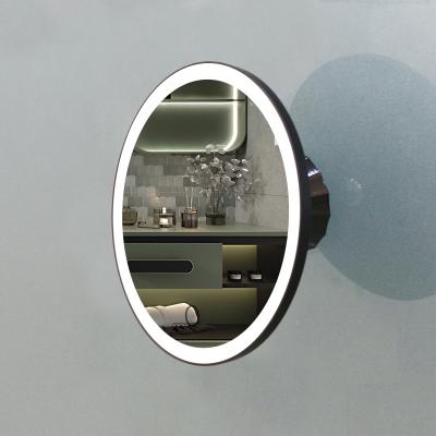 China Lighted 2021 NEW 1X/10X Magnifying Shaving Mirror Wall Mounted Bathroom Makeup Mirror With LED Lights for sale