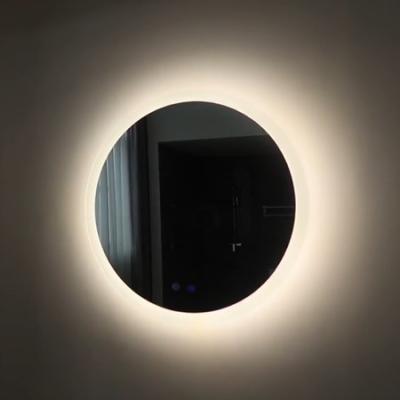 China Hotel Bathroom LED Illuminated Waterproof Backlit Mirror With Lights Around The Edge for sale