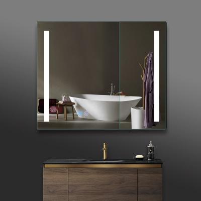 China Modern Customs Lead Mirror Furniture Cabinet The Bathroom Mirror Medicine Cabinet for sale