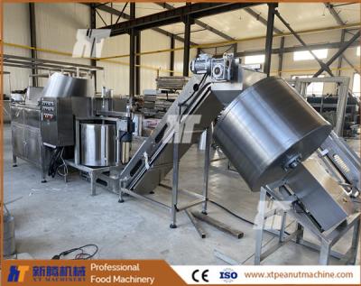 China 380 v Pinda Frituren Machine Snack Smaak Pinda Kruiden Machine 400 kg/u Te koop