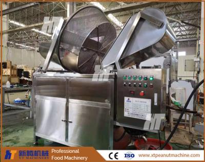 China XT Machinery Arachide Frituren Machine Batch Koffiebrander Voor Chips Knoflook Pinda Te koop