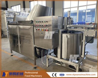 China Batch Peanut Frying Machine OEM Salted Peanut Flavoring Machine for sale