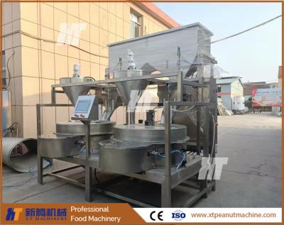 China Almond Peanut Burger Making Machine Cashew Automatic Nut Coating Machine for sale