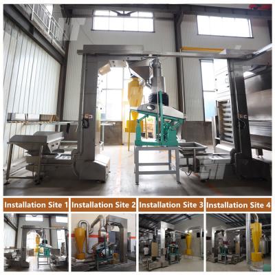 Chine Dispositif d'aspiration Arachides Destoner Arachides Riz Destoner Machine à vendre