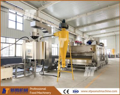 China 1000kg/h Electric Peanut Blanching Machine High Performance for sale