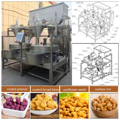 Cina Macchina di rivestimento automatico di arachidi con sistema di controllo PLC in vendita