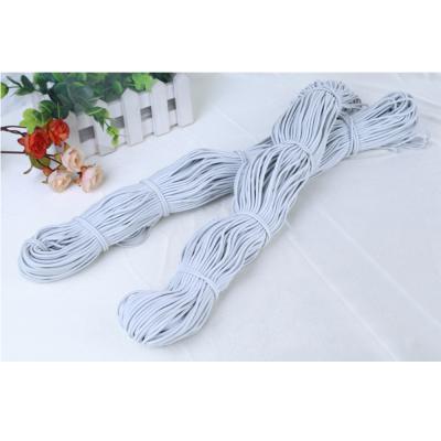 China Manufacturer wholesale 0.1-0.4cm high elastic/elastic tenacity/eco-friendly/high tenacity round rope thin elastic tag adjustable elastic waistband elastic for sale