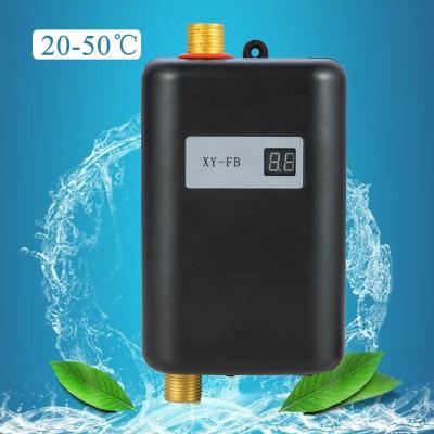 China Hotel 110V Mini Instant Electric Tankless Hot Water Shower Heater for sale