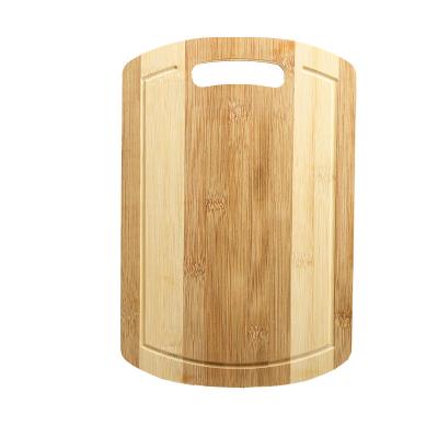 China Disposable Custom Bamboo Cutting Board with Juice Groove for sale