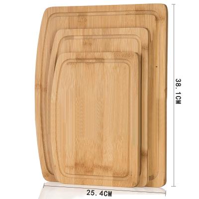 China 3pcs Disposable Bamboo Wooden Cutting Board Set For Meat Fruits And Vegetables for sale