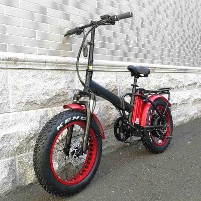 China fat tire 500w electric mtb aluminum alloy bike 48v electric bicycle cheap electric ebike folding for sale