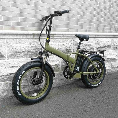 China Aluminum alloy most popular ebike electric bicycle 500w folding fat tire e bike for sale for sale