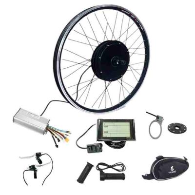 China Ebike Kit Hub Motor Kit With 36v 500w Battery Electric Bike Kit Other Electric Bicycle Parts 20