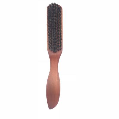 China Factory Direct Sale Disposable Semi-hard Boar Bristle Beard Brush for sale