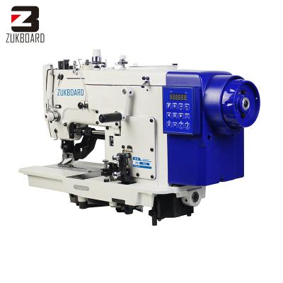 China Garment shops ZUKBOARD lockstitch sewing machine straight buttonholing machine for garment stores for sale