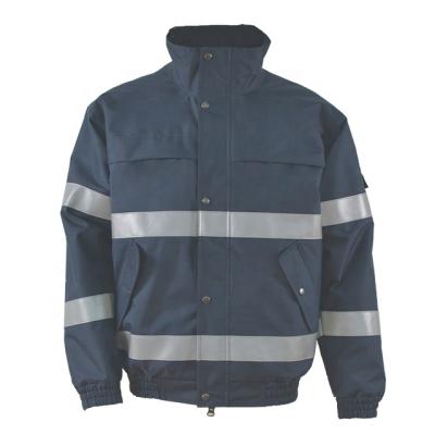 China Water Proof Reflective Safety Bomber Jacket Custom Made Men for sale