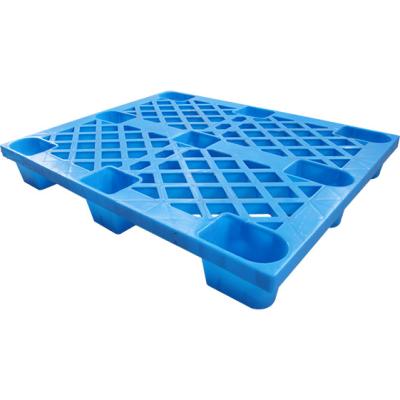 China Single Faced Light Duty Recycle Plastic Pallet Container Plastic Euro Pallet 1100*900*140 for sale