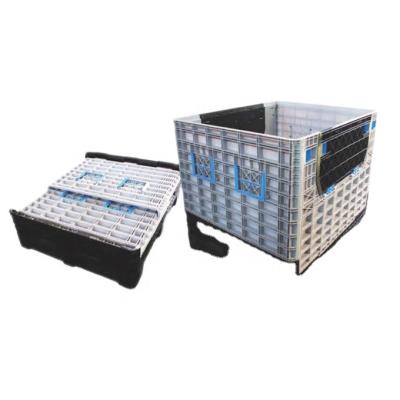 China Recyclable Best Price Pallet Box Folding Plastic Pallet Box Pallet Box For Sale 1200x1000x975mm High Quality for sale