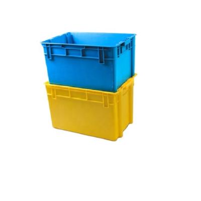 China Hot Selling Stackable Vegetable Plastic Apple Recyclable Plastic Stackable Crate 600x400x280 and Stackable Crate for sale