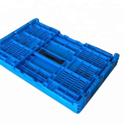 China Customized Recyclable Collapsible Plastic Crate , Recyclable Plastic Folding Crate for sale