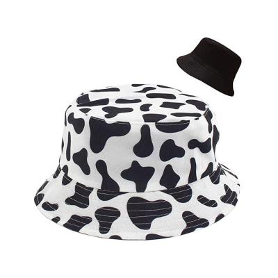 China Custom Floral Image Logo Bucket Hat Fisherman Private Label Bucket Hats for sale