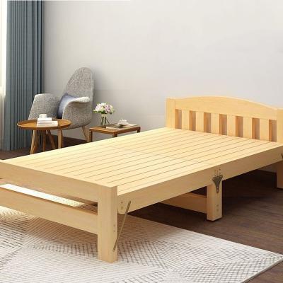 China Japanese style modern wooden storage box under the bed king storage solid wood bed other home furniture for sale